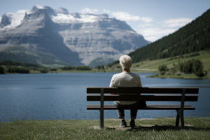 paysage-suisse-lac-alpes-personne