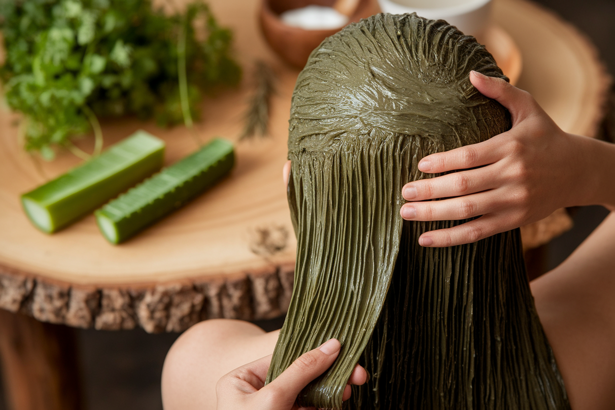 personne-dos-cheveux-masque-aloevera