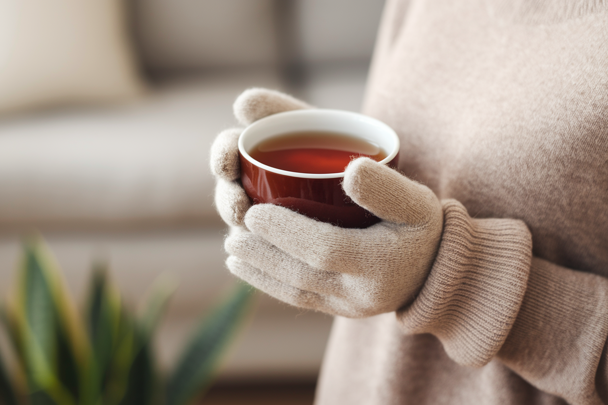 personne-moufles-tasse-the-salon