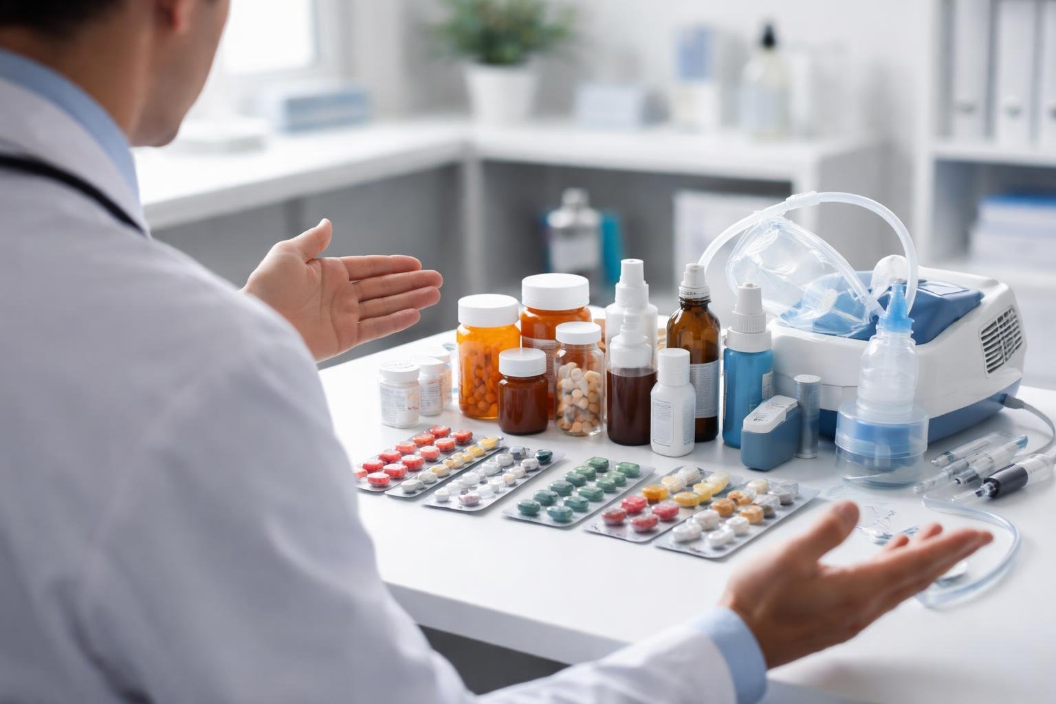 medecin-medicaments-cabinet-moderne-equipements