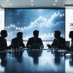 silhouettes-reunion-ecran-graphique-bureau