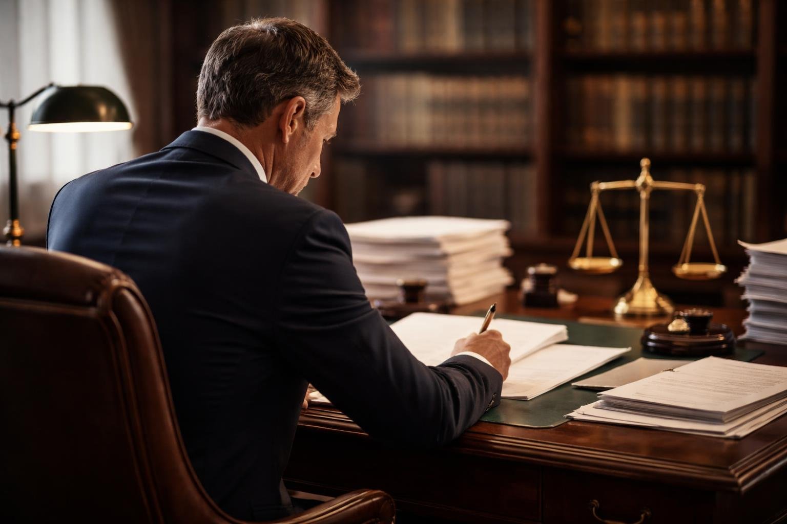 notaire-bureau-documents-bibliotheque