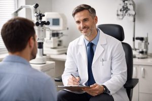 ophtalmologiste-blouse-cabinet-equipement