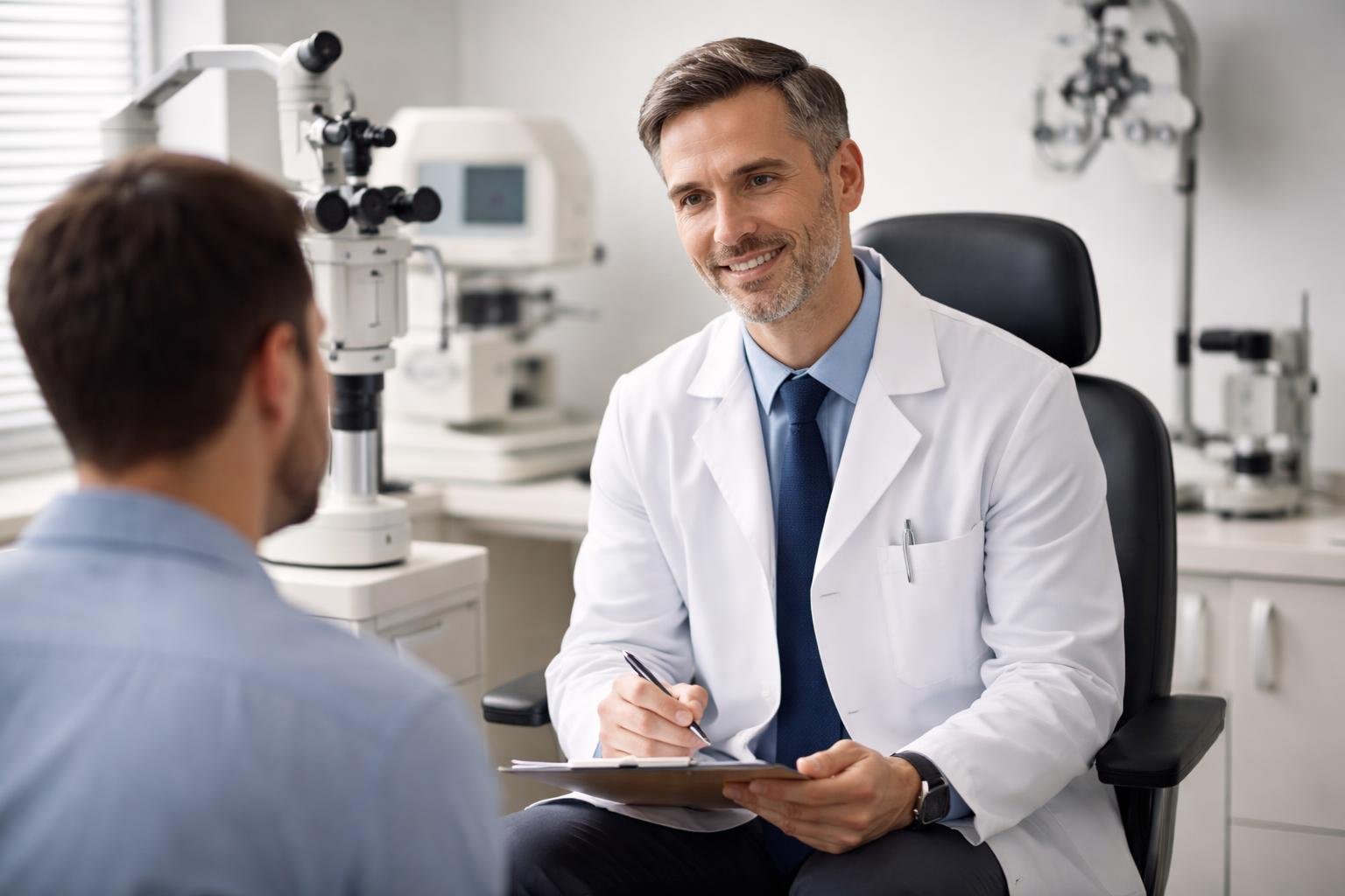 ophtalmologiste-blouse-cabinet-equipement