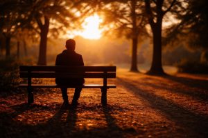 silhouette-banc-parc-coucher-soleil