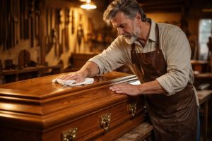 artisan-menuiserie-polir-cercueil-bois