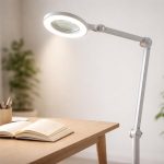 lampe-loupe-moderne-livre-table