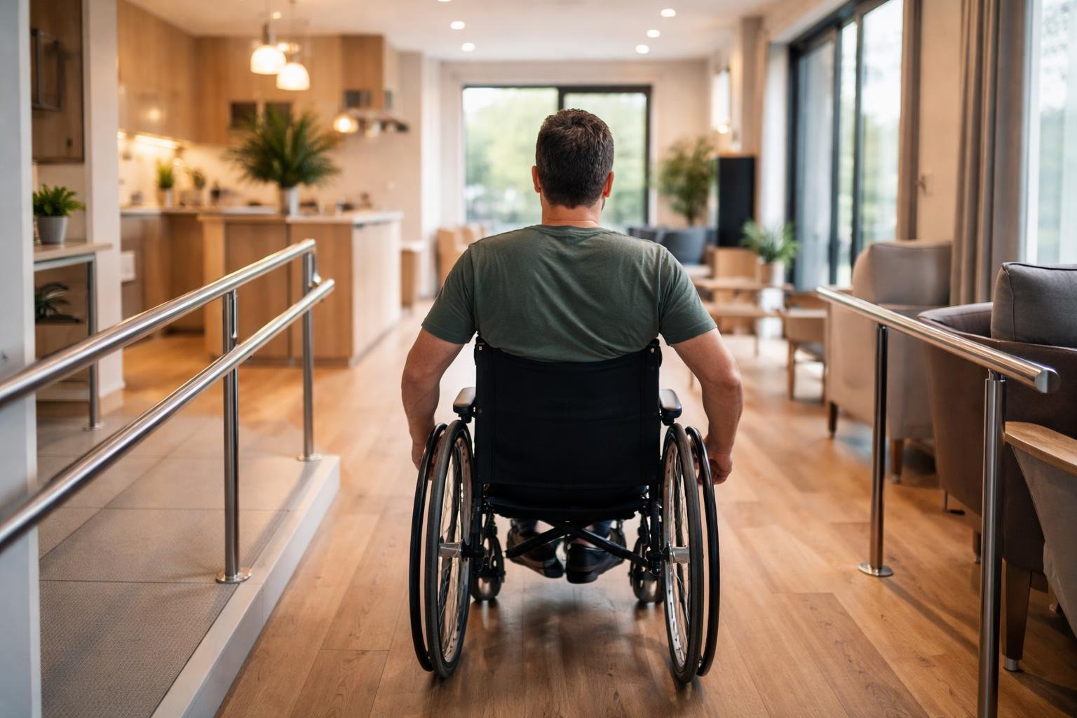 homme-fauteuil-roulant-maison-moderne